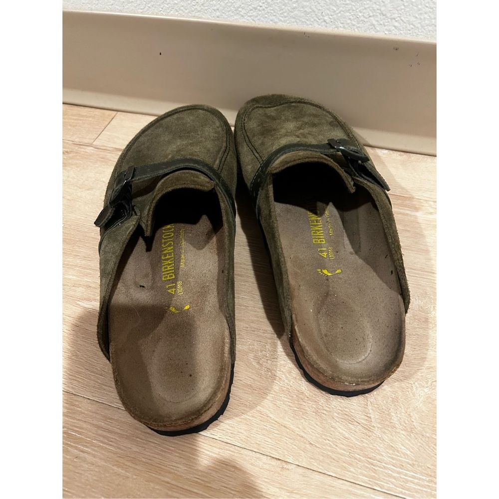 Beautiful pair of Birkenstock Buckley Clogs 41/10 women’s - Picture 11 of 11